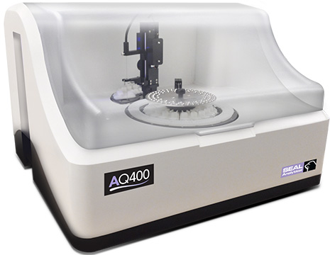 AQ400 Discrete Analyzer for automated soil analysis