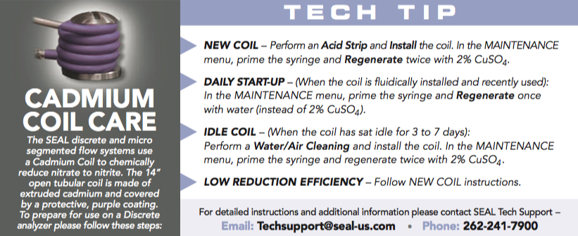 Cadmium Coil & Tech Tips